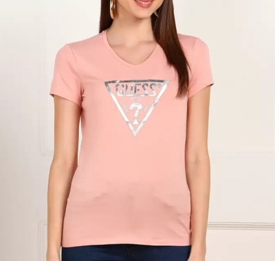 GUESS T-SHIRT DAMSKI W91I13 K6YW0 S AAA