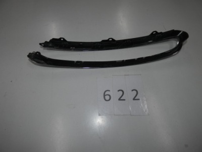 Хром бампера citroen c-3 aircross правый фото №1