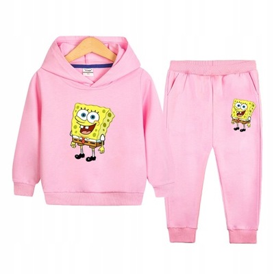 Bluza z kapturem SpongeBob dla dzieci + spodnie