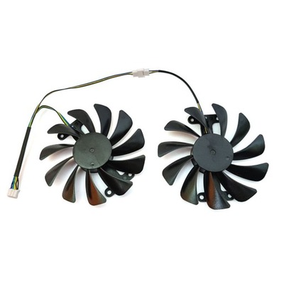 2PCS 95 mm 4pin GTX 1070 1080 GUP wentylator dla KFA2 GTX 1070 1070TI 1 Fan