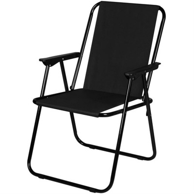 Krzesło turystyczne z podłokietnikami 57x44x75cm