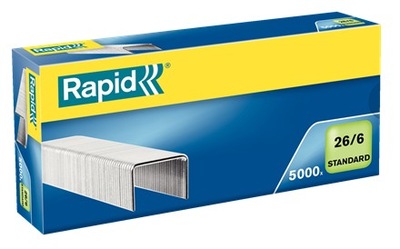 Zszywki 26/6 RAPID Standard - 5000 szt