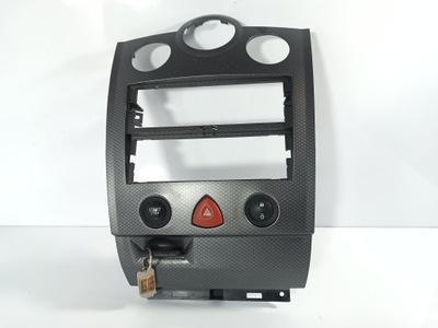 Renault megane 2 ii 03-09 зчитувач карта карта рамка радіо оригінальний номер 8200074331a фото №1