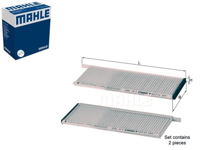 Mahle фільтр салонний hyundai accent ii 1.3 lc фото №1