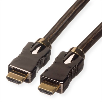 Kabel HDMI Ultra HD Ethernet M/M czarny 1,5m