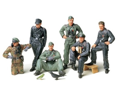 1/35 German Crew at Rest | Figurki Tamiya 35201