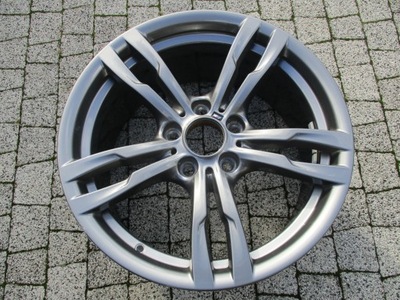 1SZT. LENGVOJO LYDINIO RATLANKIS BMW M-PAKIET F30 F31 F32 F33 F36 7852492 8,5JX18 ET47 GAL. 