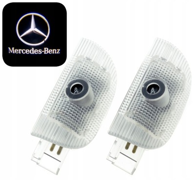 MERCEDES LED PROJEKTORIUS LOGO R230 W220 W215 S SL CL 