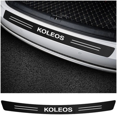Наклейка плівка захисна бампер renault koleos фото №1