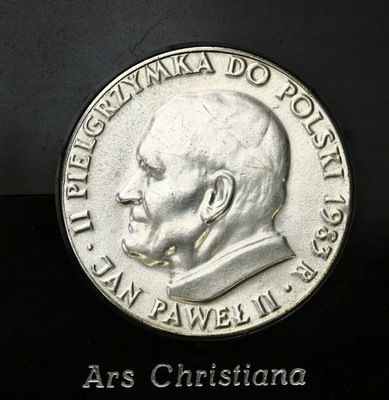 Medal Jan Paweł II Pielgrzymka do Polski - SREBRO