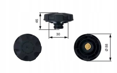 ПРОБКА БАЧКА РІДИНИ WYRÓWNAWCZEGO (2BAR) BMW 2 (F22, F87), 3 (E90), 3