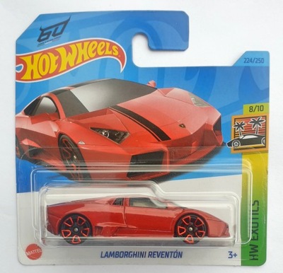 Samochodzik Hot Wheels Lamborghini Reventón czerwony