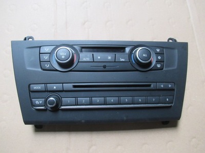 Панель керування радіо кондиціонера bmw x3 f25 фото №1