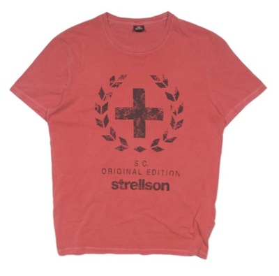 STRELLSON Męski T-shirt Koszulka Logo r. XL