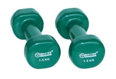 HANTLE winylowe hantelki HANTEL FITNESS 1,5 kg x2