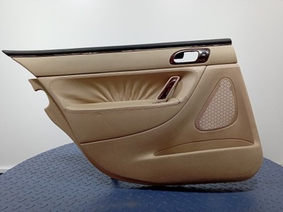 Peugeot 607 обивка дверь задняя левая кожа фото №1