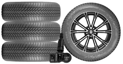 NUEVO RUEDAS INVIERNO RENAULT ARKANA NOKIAN 215/55R18+TPMS*2  