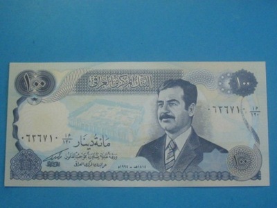 Irak Banknot 100 Dinars 1994 UNC P-84a