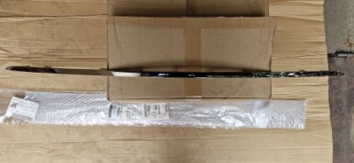 Молдинг хром бампера заднього задня renault clio 5 v 850709974r nowa фото №1