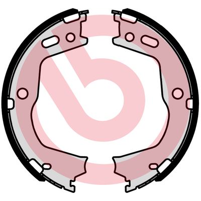 Гальмівні колодки гальмівні brembo s 30 541 s30541 фото №1