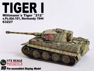 TIGER I WITTMAN 212 NORMANDY 1944 - 63227 DRAGON ARMOR 1/72