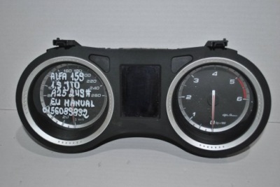 Лічильник спідометр alfa romeo 159 1.9jtd eu man 56089892 фото №1