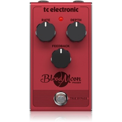 Blood Moon Phaser Analogowy Efekt Gitarowy typu Phaser TC Electronic