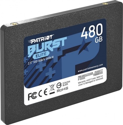 Dysk SSD Patriot Burst Elite 480GB 2,5" SATA III