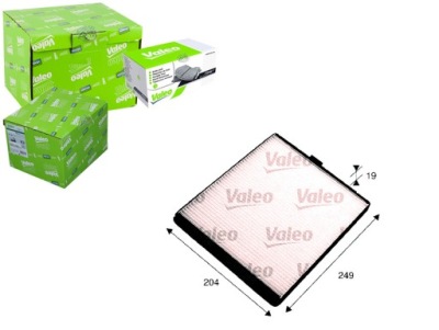 Valeo фильтр кабины chevrolet aveo / kalos daewoo k фото №1