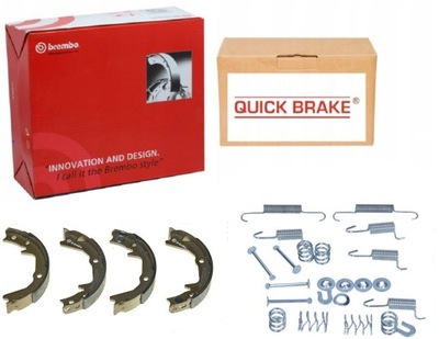 BRAKE SHOEWITH BRAKE - BREMBO WITH 54 519 + QUICK BRAKE 105-0010 SET AKCESORIOW, BRAKE SHOEWITH BRAKE BRAKES POSTOJOWEGO - milautoparts-fr.ukrlive.com