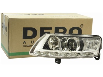 Фара фара левый audi a6 c6 04-11 фото №1