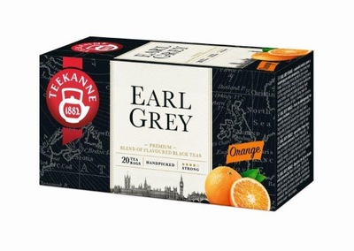 Herbata Teekanne Earl Grey Orange 20 kopert