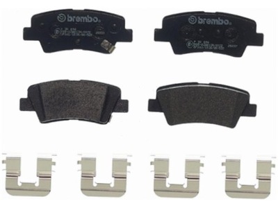 Тормозные колодки задняя hyundai veloster 1.6 12-17 фото №1