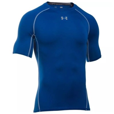 KOSZULKA UNDER ARMOUR HG COMPRESSION SS MEN BL XL