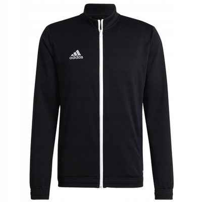 ADIDAS Bluza Dziecięca Rozpinana Sportowa Dresowa Logo Czarna r.152cm