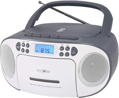 Odtwarzacz CD Reflexion RCR2260GR SZARY Radio FM odtwarzacz CD