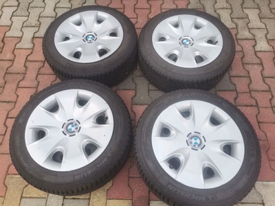 RUEDAS INVIERNO BMW 5X120 IS31 7J16 205/55R16 + TAPACUBOS BMW 3 F31 F32 E90 E91  