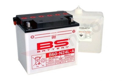 Akumulator standardowy BS B60-N24L-A 12V 28Ah