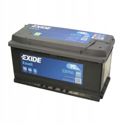 АКУМУЛЯТОР EXIDE EXCELL 95AH 800A P+