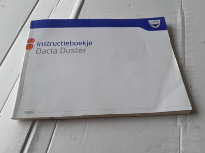 DACIA DUSTER instrukcja obsługi książka serwisowa