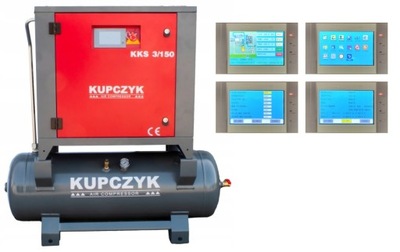 COMPRESSOR SRUBOWA COMPRESSOR KKS 5,5/200 4KW 200 LIT 450 L/MIN 400V KUPCZYK  
