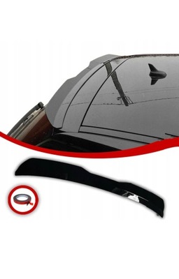 Audi a3 8p спойлер спойлер накладка задняя 3 i 5 дверь чёрный блеск фото №1