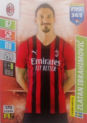 FIFA 365 2022 TEAM MATE MILAN 170 IBRAHIMOVIC