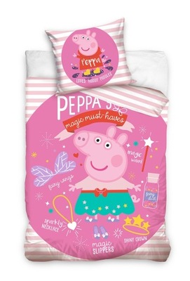 POŚCIEL dziecięca świnka PEPPA PIG 140x200 GEORGE