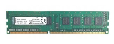 KINGSTON 4GB PC3-12800U 1600Mhz KVR16N11S8H/4