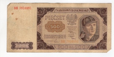 500 złotych 1948 BH