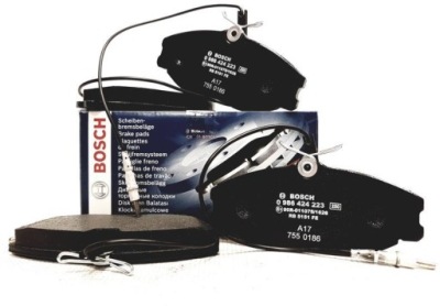 Bosch гальмівні колодки гальмівні перед peugeot 306 406 607 фото №1