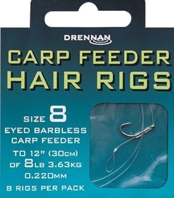 DRENNAN PUSHSTOP H'RIG Carp Feeder 0,20mm nr 14