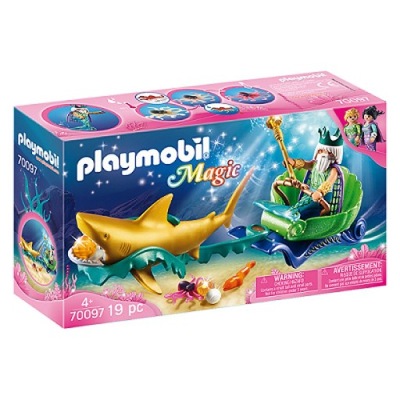 Playmobil 70097 - Król morza z rekinem - KRK