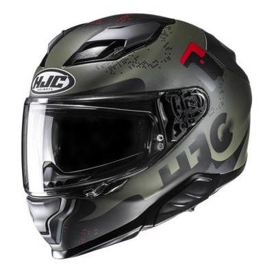 Kask motocyklowy HJC F71 FACO GREEN/BLACK zielony czarny GRATISY